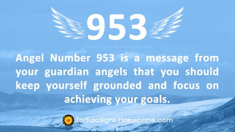 Anghel Number 953 Meaning