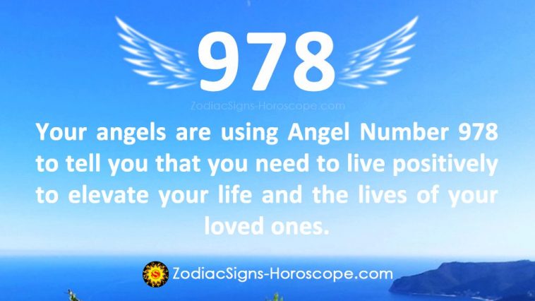 Significado do anjo número 978