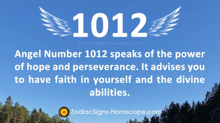 Angel Number 1012 Meaning