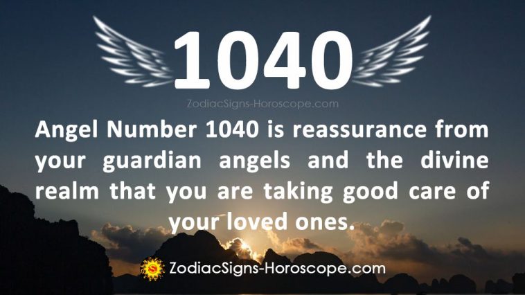 Ángel Número 1040 Significado
