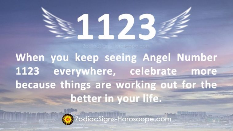 Numărul de înger 1123 Semnificația