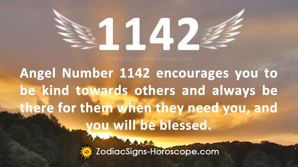Ángel número 1142 Significado Bondad 1142 numerología