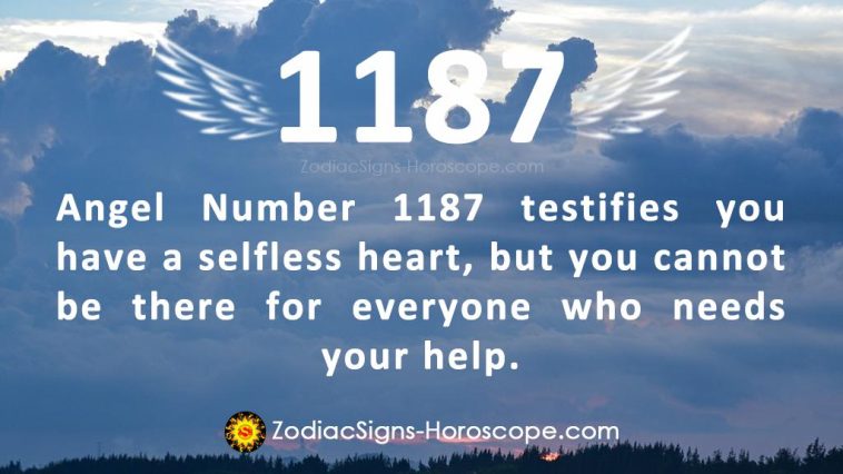 Angel Number 1187 Meaning