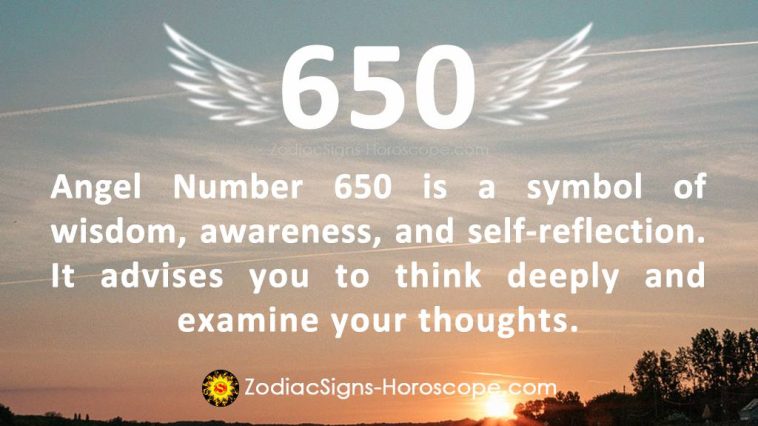 Angel Number 650 Meaning