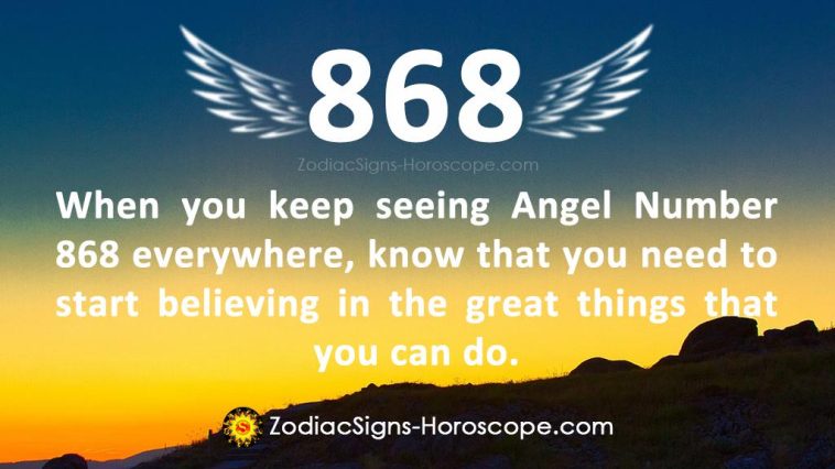 Angel Number 868 Meaning