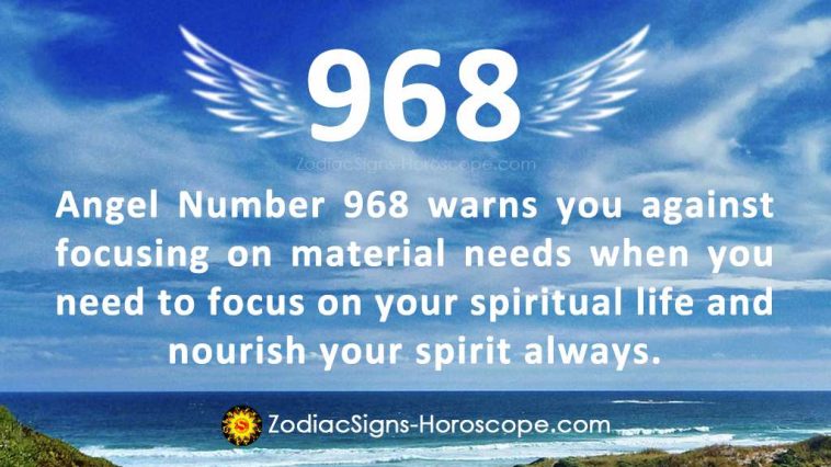 Angel Number 968 Meaning