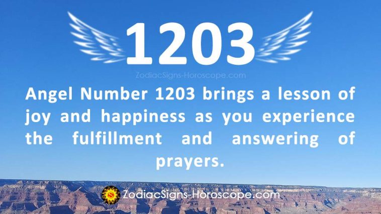 Angel Number 1203 Meaning