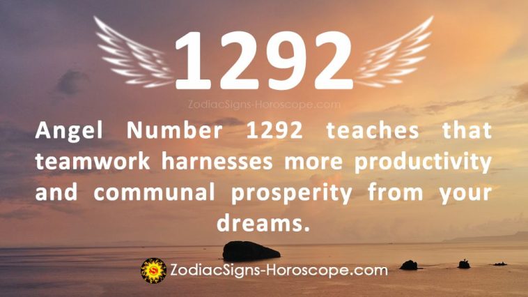 Angel Number 1292 Meaning
