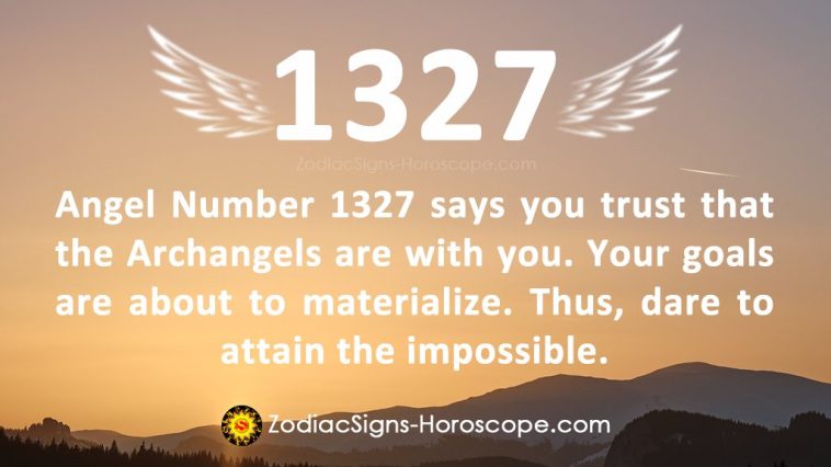 Angel Number 1327 Meaning