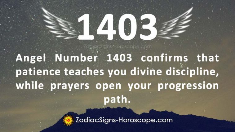 Značenje broja anđela 1403