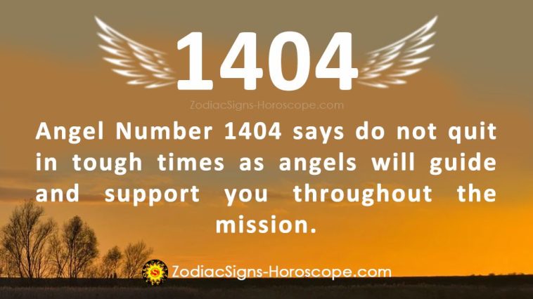 Angel Number 1404 Meaning