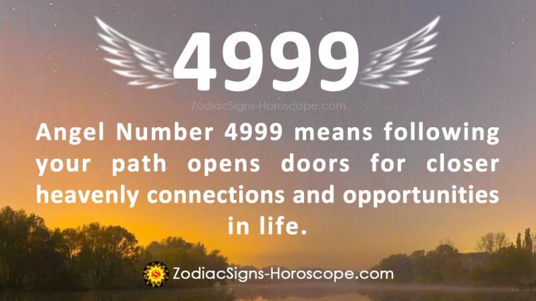 Angel Number 4999 Meaning