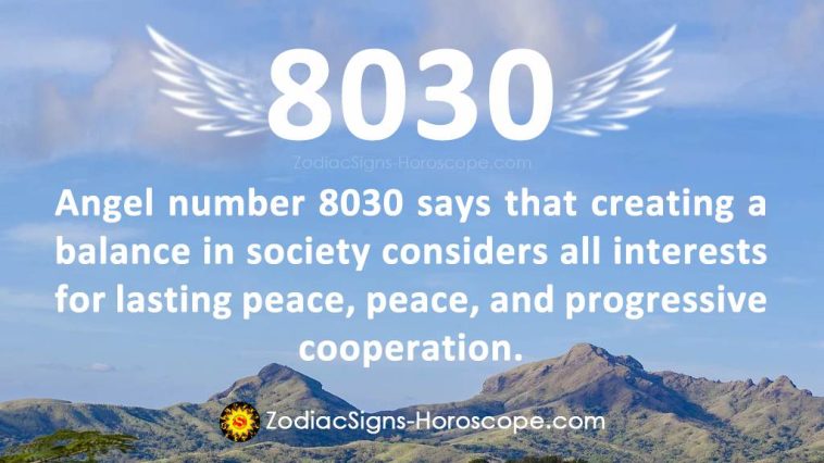 Angel Number 8030 Meaning