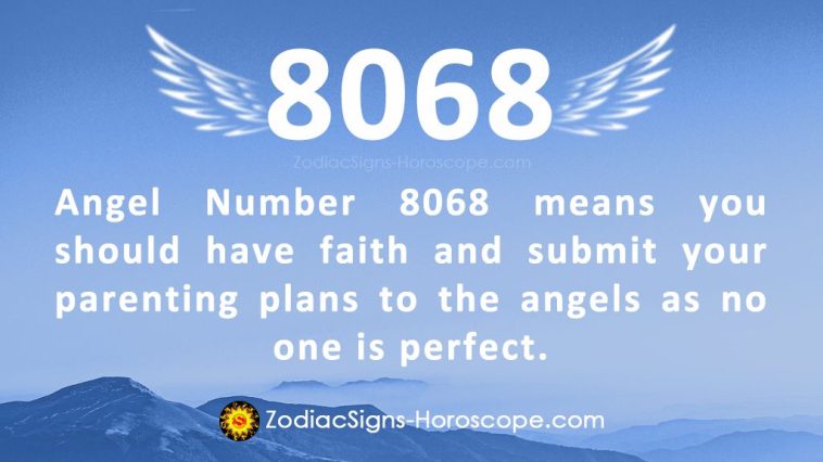 Angel Number 8068 Meaning