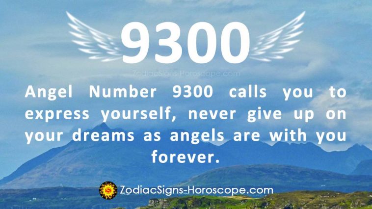 Angel Number 9300 Meaning