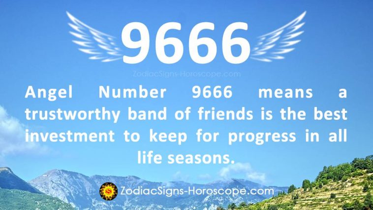 Eņģeļa numura 9666 nozīme