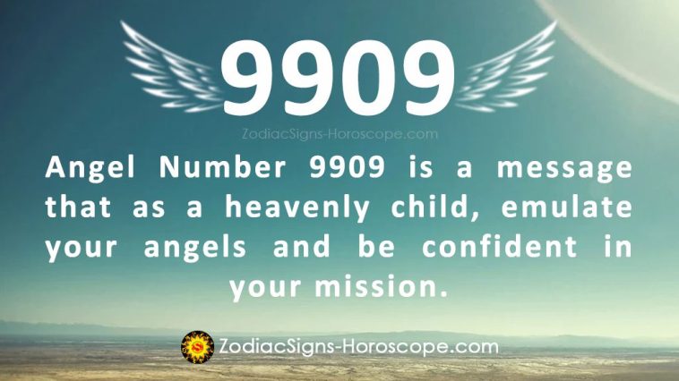 Angel Number 9909 Meaning