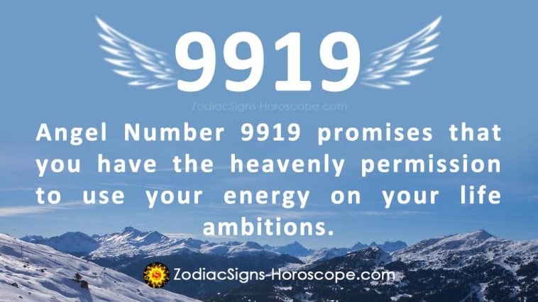 Angel Number 9919 Meaning