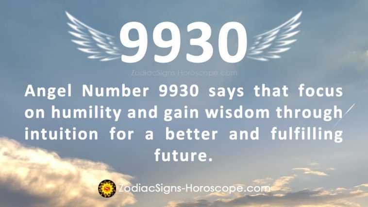 Angel Number 9930 Meaning