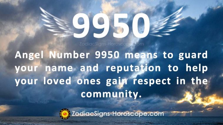 Angel Number 9950 Meaning