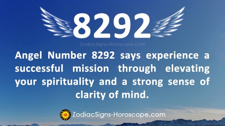 Angel Number 8292 Meaning