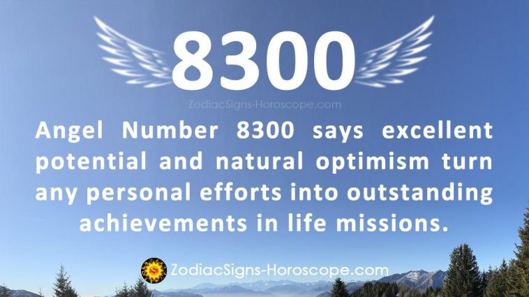 Angel Number 8300 Meaning
