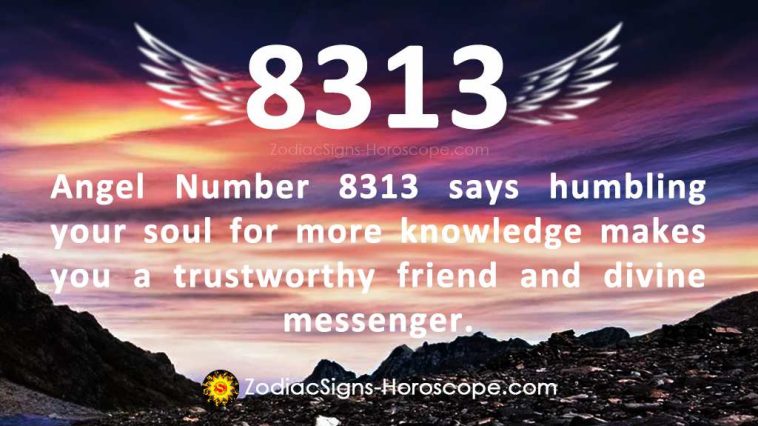 Angel Number 8313 Meaning