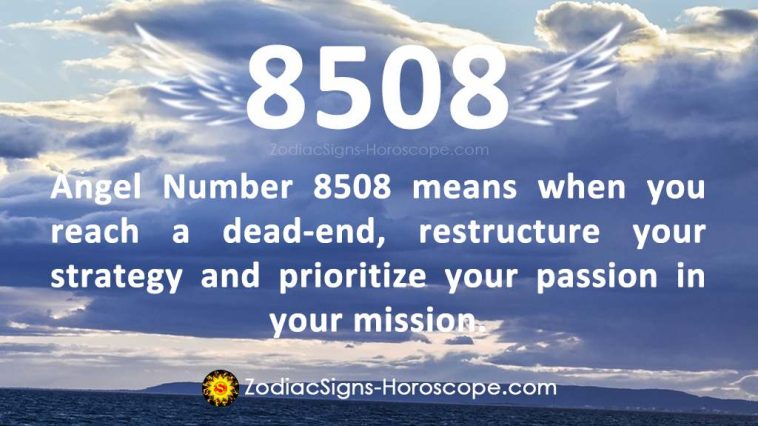 Angel Number 8508 Meaning