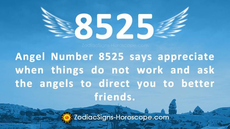 Angel Number 8525 Meaning