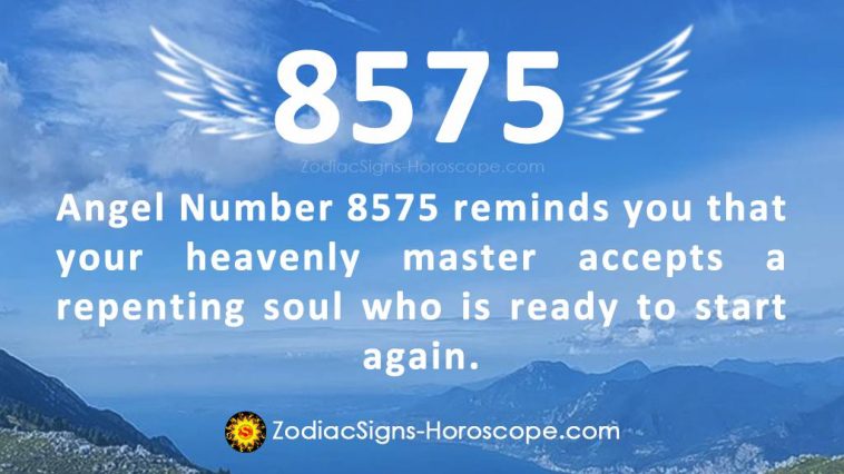 Angel Number 8575 Meaning