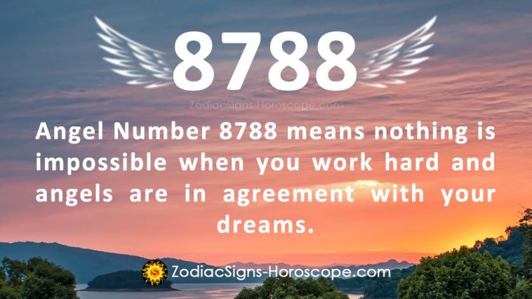 Angel Number 8788 Significance