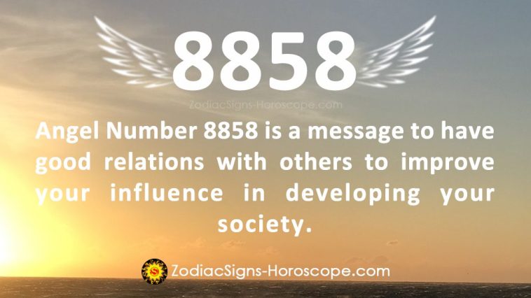 Angel Number 8858 Meaning