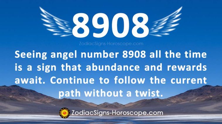 Angel Number 8908 Meaning