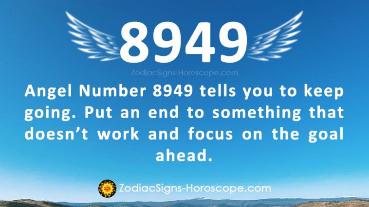 Angel Number 8949 Meaning