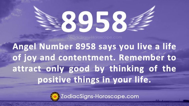 Angel Number 8958 Meaning