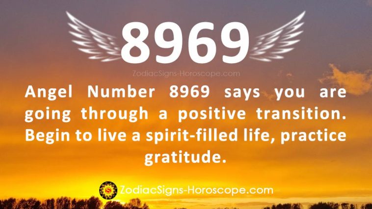 Angel Number 8969 Meaning