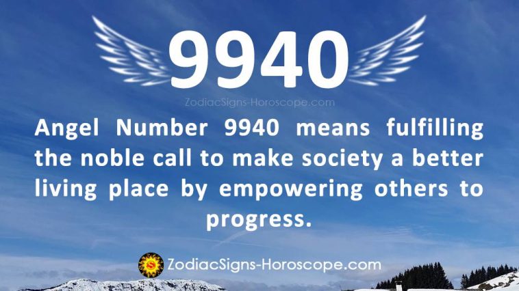 Angel Number 9940 Meaning