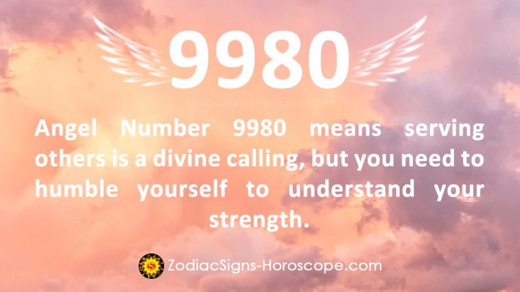 Angel Number 9980 Meaning