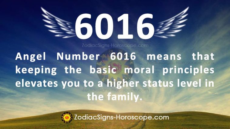 Angel Number 6016 Significance