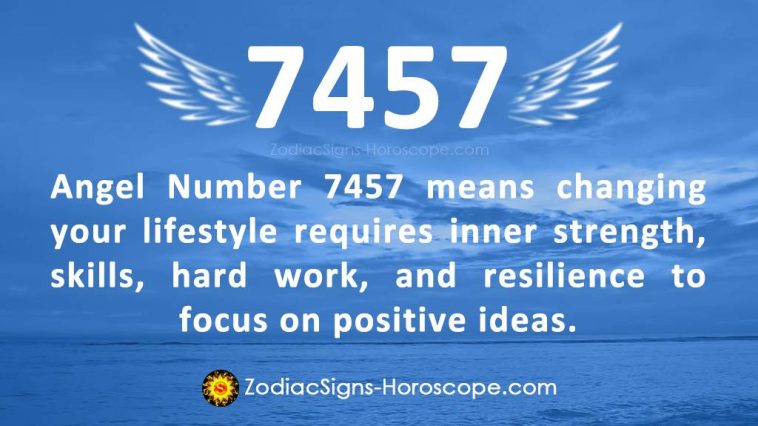 Angel Number 7457 Meaning