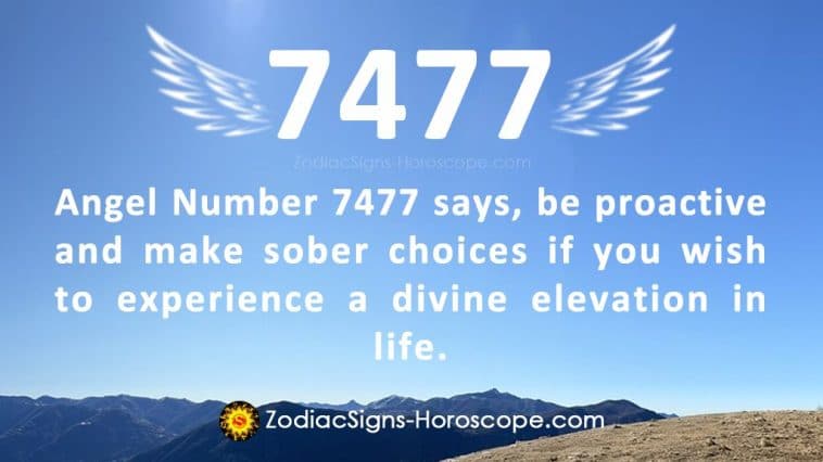 Angel Number 7477 Meaning