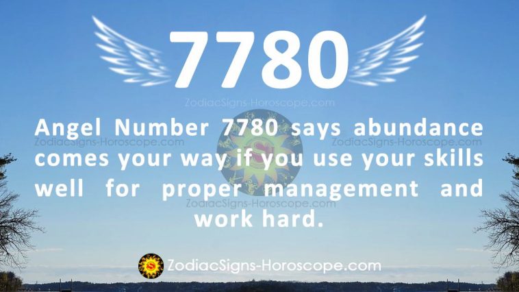 Angel Number 7780 Meaning: