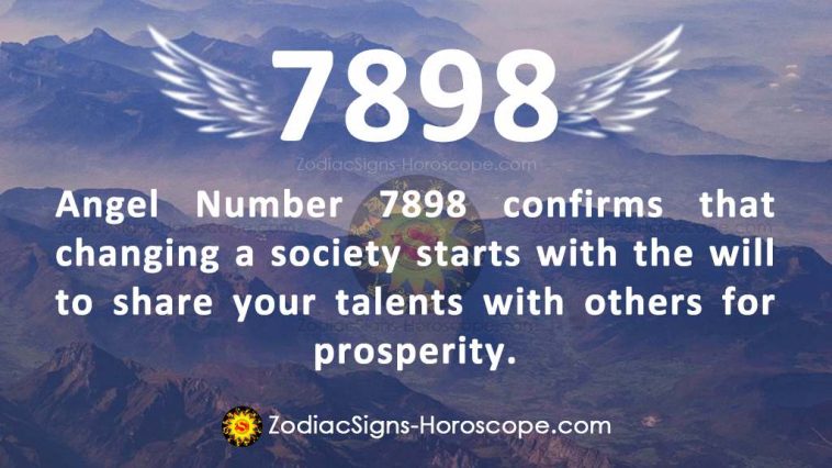 Angel Number 7898 Significance