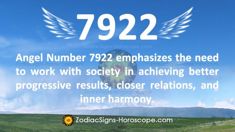 Angel Number 7922 Significance