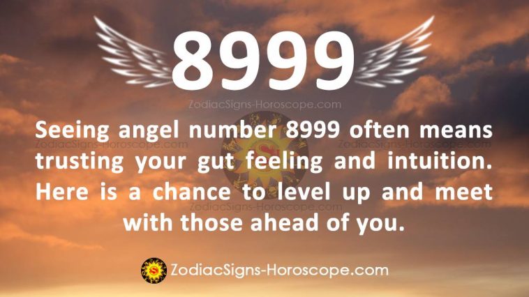 Angel Number 8999 Meaning