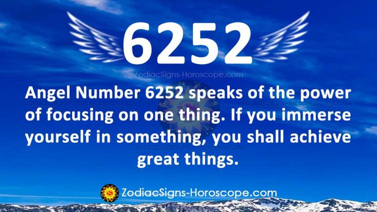 Angel Number 6252 Meaning