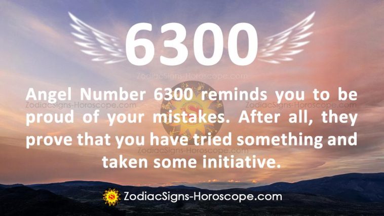 Angel Number 6300 Meaning