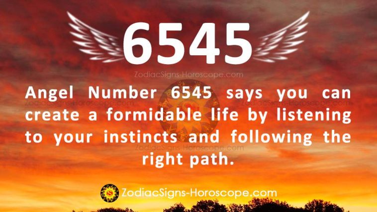 Angel Number 6545 Significance