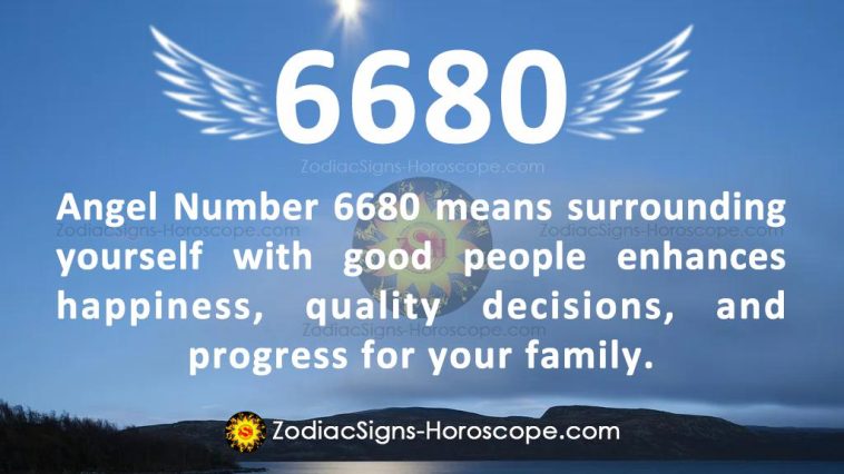 Angel Number 6680 Significance