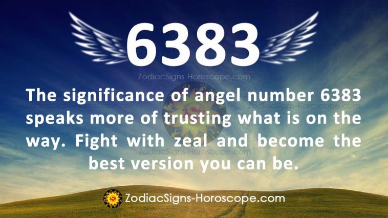 Angel Number 6383 Meaning